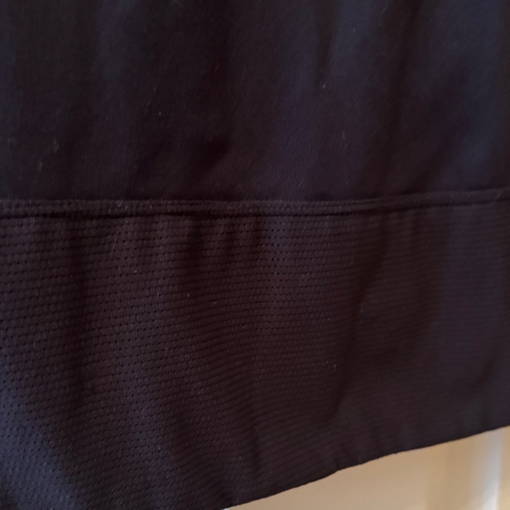 Athleta Black Mini Skirt with Zipper Accents - Picture 4 of 6